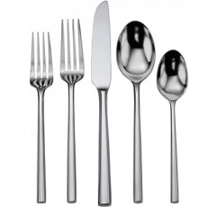 Oneida 직경 5-piece Flatware Set , Service for 1 46pc 실버 F017046KK