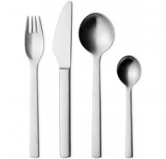 Georg Jensen 칼집 18/8 스테인레스 스틸 실버 24 점 세트