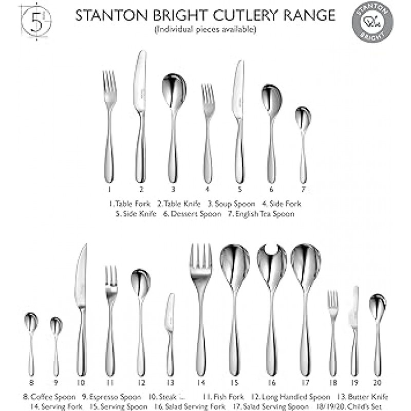 Robert Welch Stanton Bright 24 개 칼집 세트