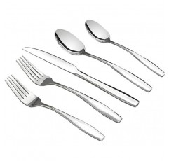 GGbIn 스테인레스 스틸 Flatware Set for 8, 40-piece