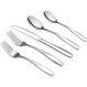 GGbIn 스테인레스 스틸 Flatware Set for 8, 40-piece