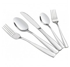 HOMMP 80-piece Flatware 세트, 스테인레스 스틸, 서비스 for 16