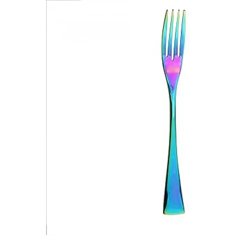 briiec 다채로운 무지개 morrir 연마 스테인레스 스틸 Flatware Set BRIKYRBDEF8