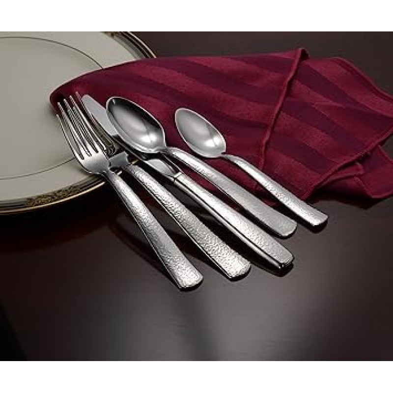 Pinehurst 20 Piece Flatware 세트 18 / 10 Made in USA