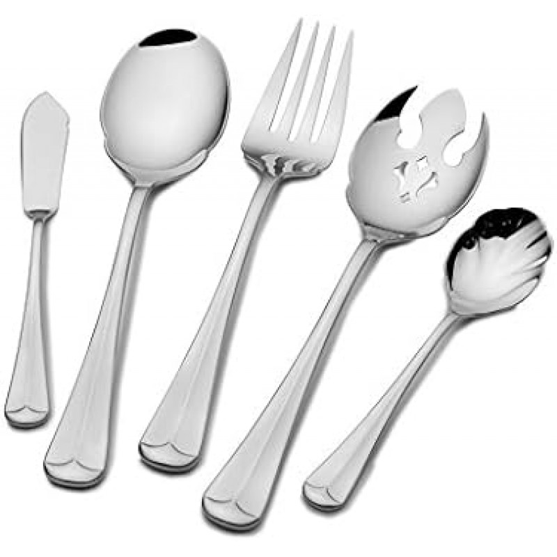 세인트 제임스 이탈리아 Bistro Flatware 18 / 10 스테인레스 스틸 65pc 세트