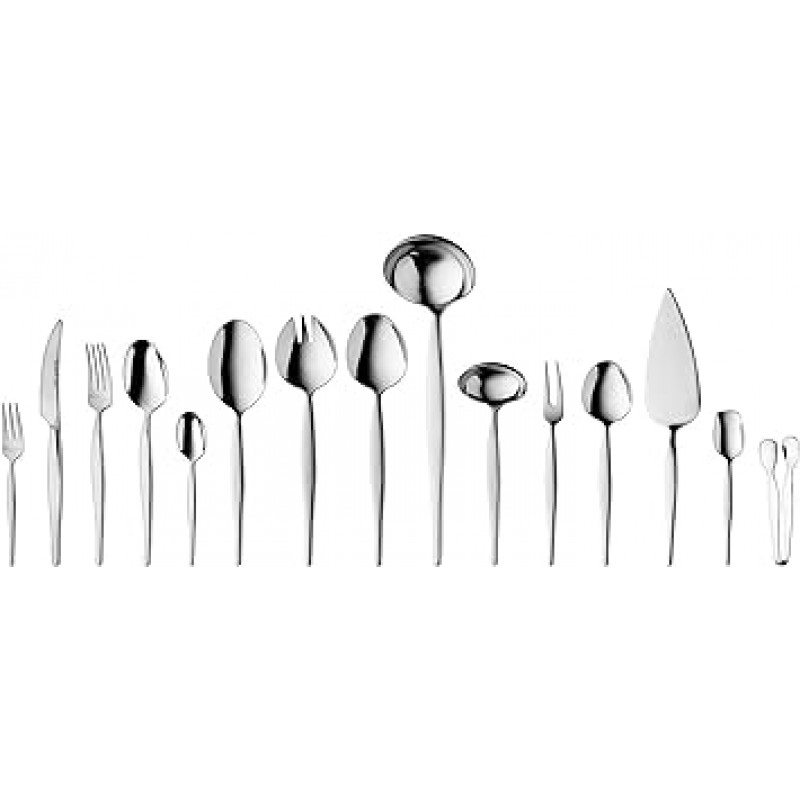 Berghoff Ralph Kramer Finesse 72pc 스테인레스 스틸 Flatware 세트, 미러 광택 Utensils