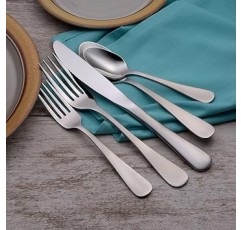 Liberty Tabletop 새틴 Annapolis 20 Piece Flatware 세트 18 / 10 Made in USA