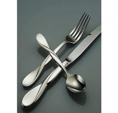 Oneida Aquarius 5pc Place Setting 세트, Oneida 스테인레스 스틸 Flatware