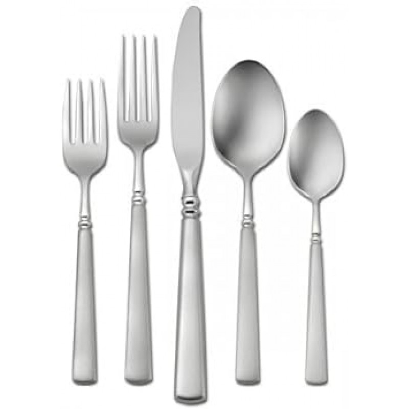 Oneida 5 Piece Placesettings 새틴 이스턴 5 Piece 서비스 for 1 Flatware Set