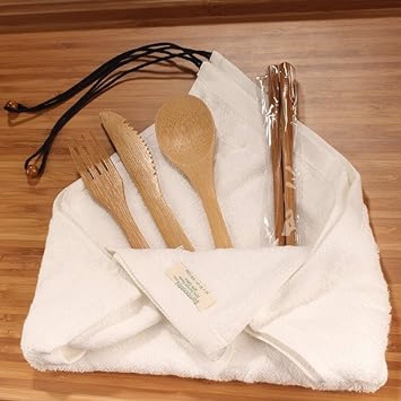 BambooImportsMN 여행용품 with 2 레이온 100%에서 대나무 Washcloth 랩 – 1 세트, 아쿠아 7 Piece