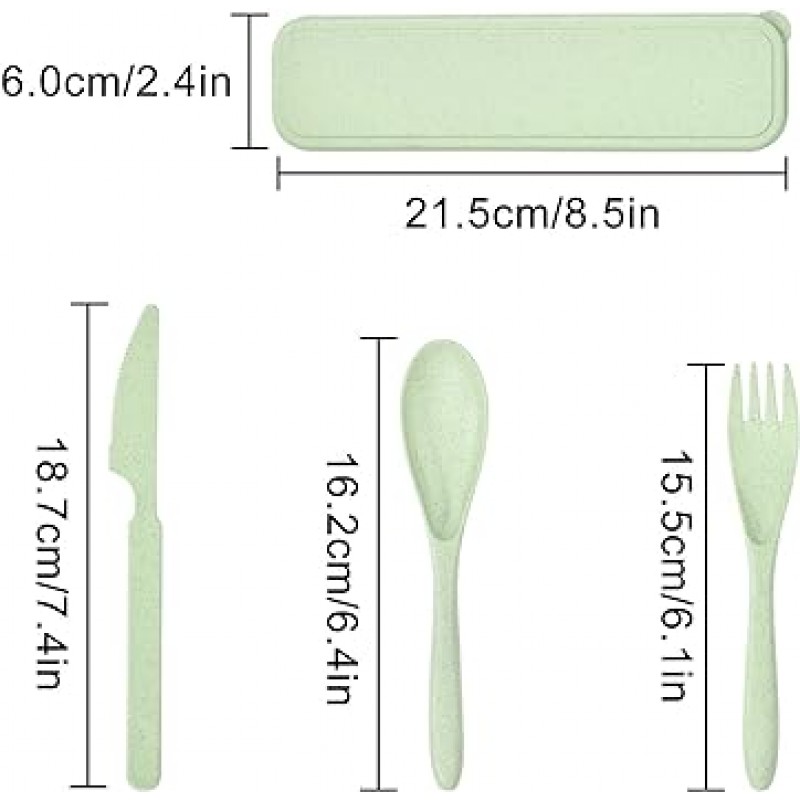 4세트 밀짚모자 숟가락 나이프 포크 테이블웨어 세트