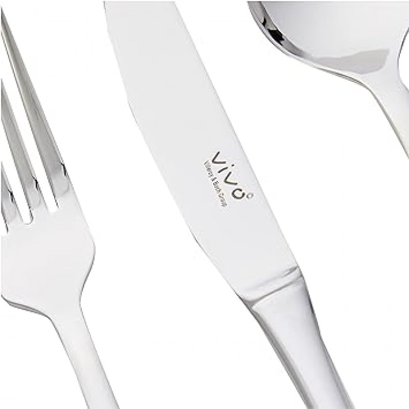 Villeroy & Boch Vivo Group 스위트 베이직 칼 붙이 18/10 스테인레스 스틸 실버