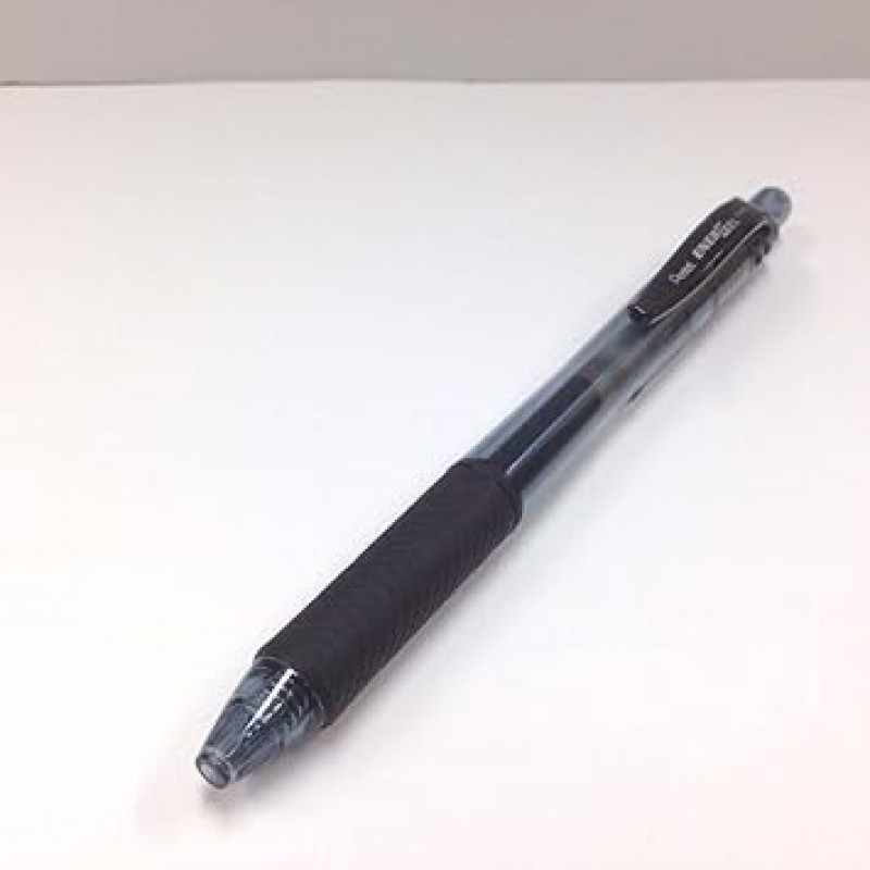 Pentel EnerGel X XBLN105-A5 볼펜, 5팩, 블랙