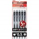Pentel EnerGel X XBLN105-A5 볼펜, 5팩, 블랙