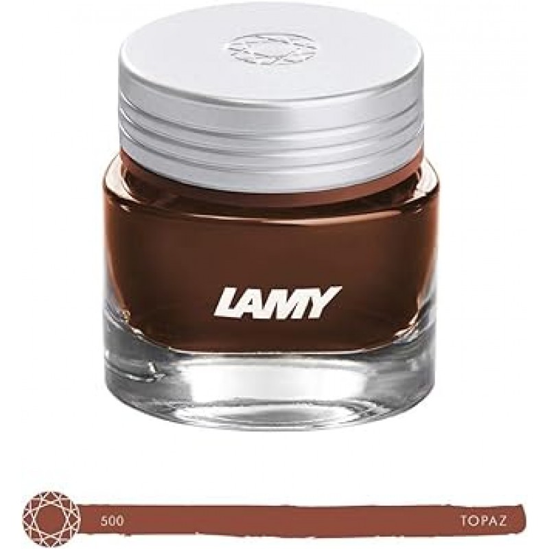 Lamy LT53TP 크리스탈 토파즈 병 잉크, 1.0 fl oz(30 ml), 정품 수입
