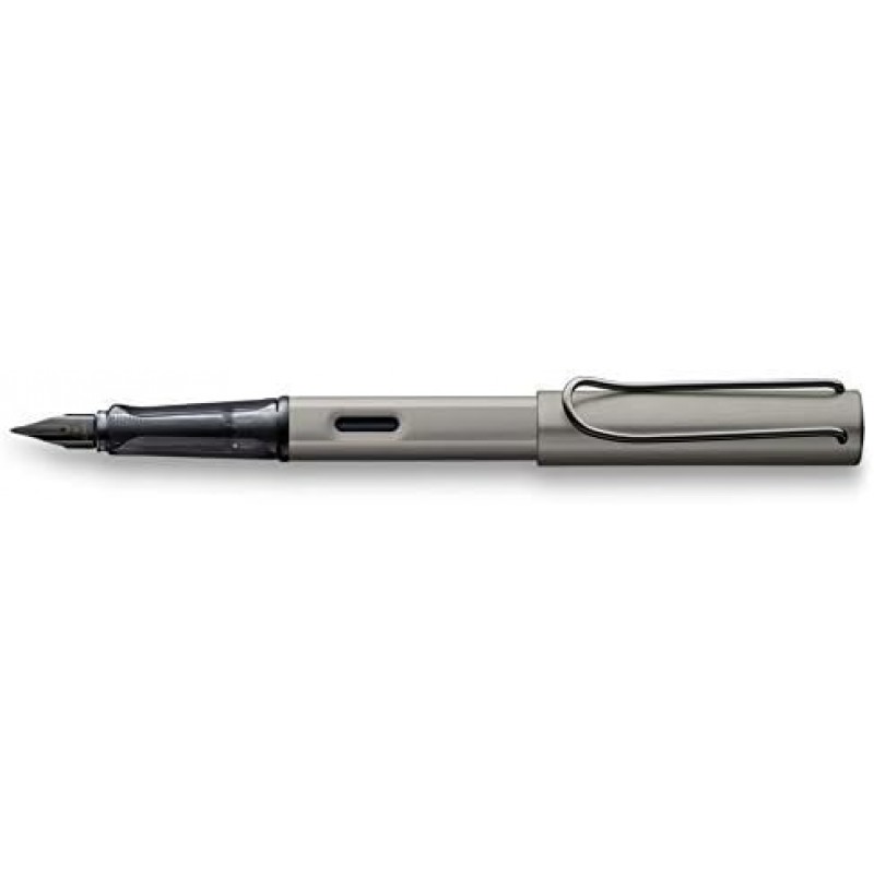 LAMY L57-EF 만년필, EF 울트라 파인 포인트, 럭스, 루테늄, 겸용 타입, 정품 수입