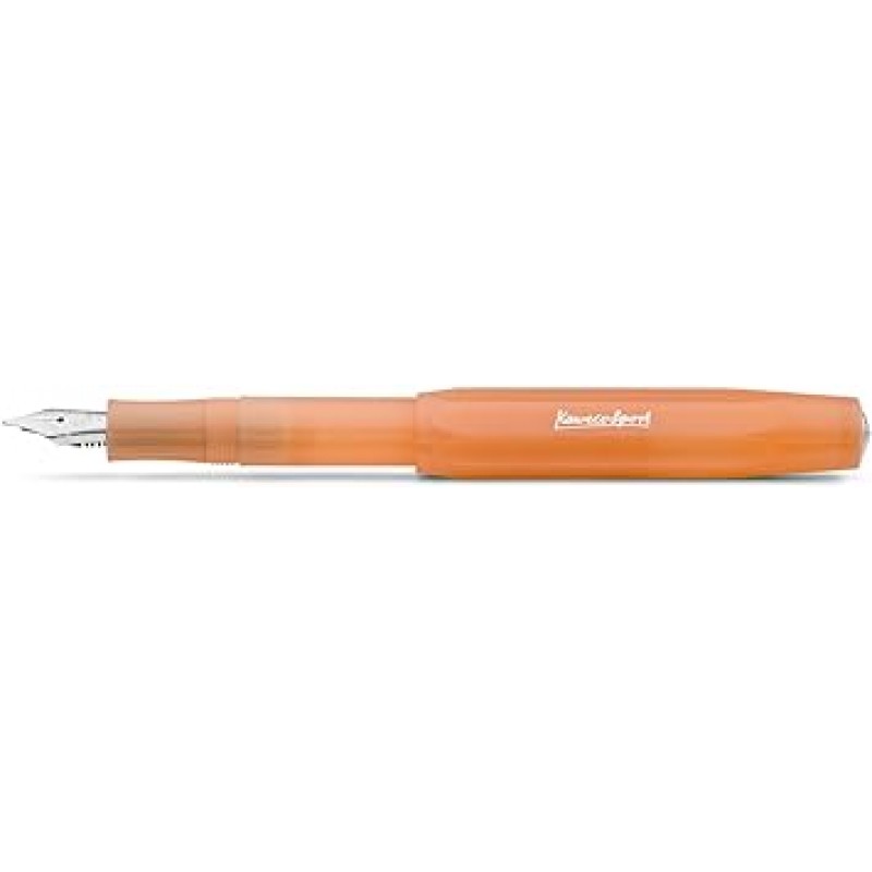 Cabeco 만년필, M, 미디엄 포인트, 반투명, 스포츠, FRFP-SM, 소프트 만다린, 이중 사용, 정품 수입