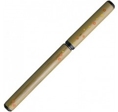 아카시야 AK2700MP-49 천연 대나무 브러시 펜, 작은 꽃/투명 케이스