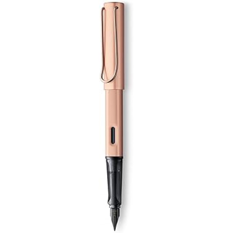 LAMY L76-F 만년필, F, 파인 포인트, 럭스, 로즈 골드, 이중 사용