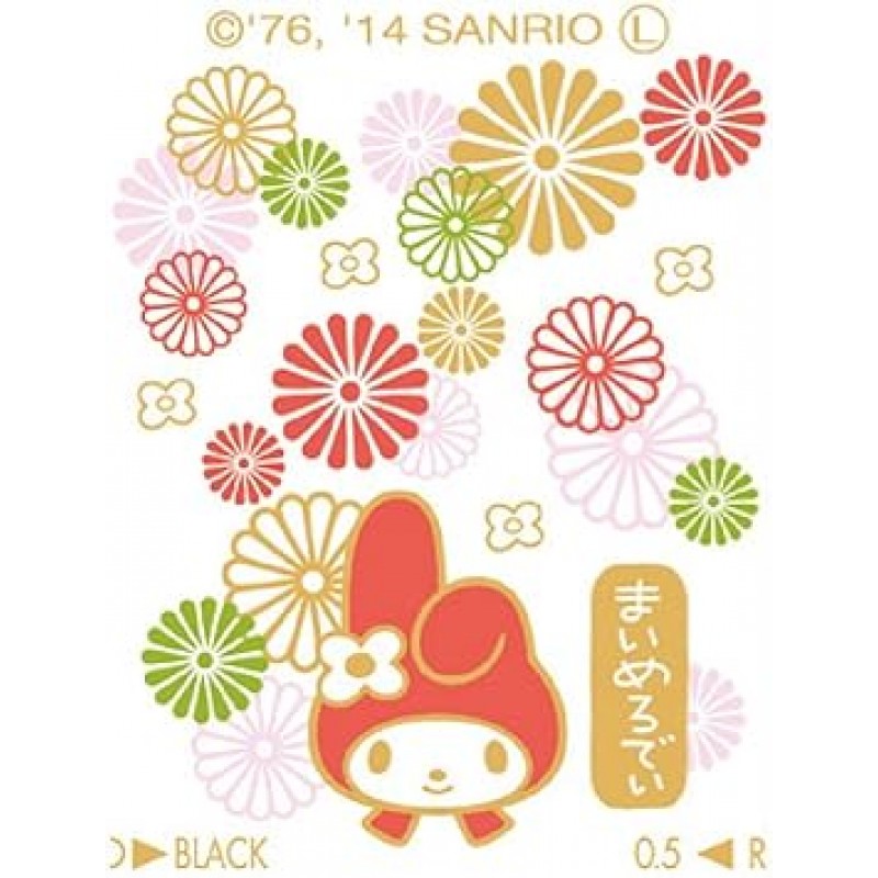 se-ra-만년필 Multi-function Pen 2 Colors + Sharp 蒔絵 Frock My Melody Chrysanthemum 16 – 0349 – 210