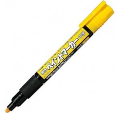Pentel MMP20-G 영구 마커, 페인트 마커, 노란색, 10개 세트