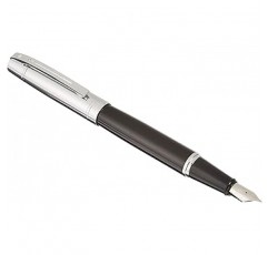 SHEAFFER SGC9314PN-F 300 만년필, F, 파인 포인트, 블랙 & 크롬