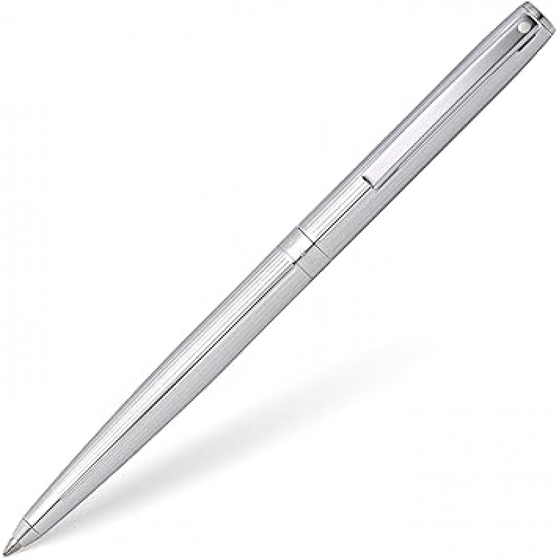 SHEAFFER Sagaris N0948150 만년필, M, 미디엄 포인트, 크롬