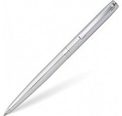 SHEAFFER Sagaris N0948150 만년필, M, 미디엄 포인트, 크롬