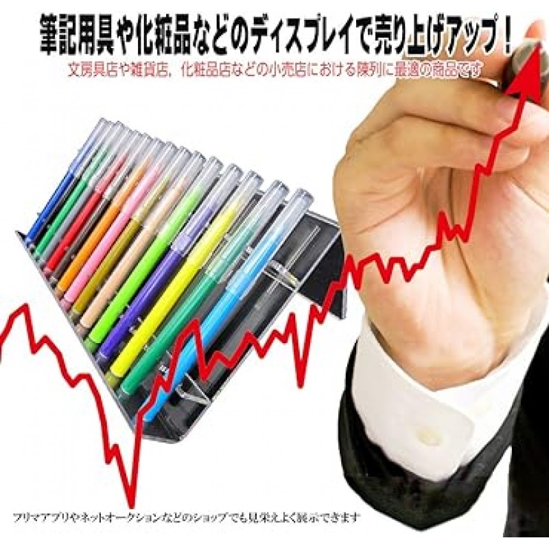 FUPUONE 패션 오피스 펜 홀더 고선명 아크릴 펜 홀더(15팩)