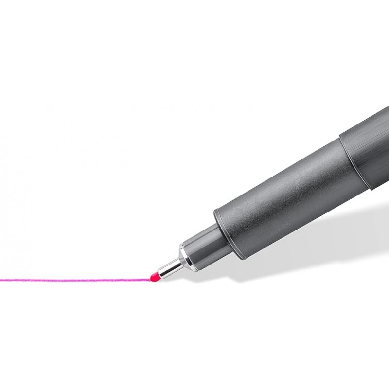 스테들러 30805S2SB6 수성 펜 안료 라이너 세트 6색 0.5mm