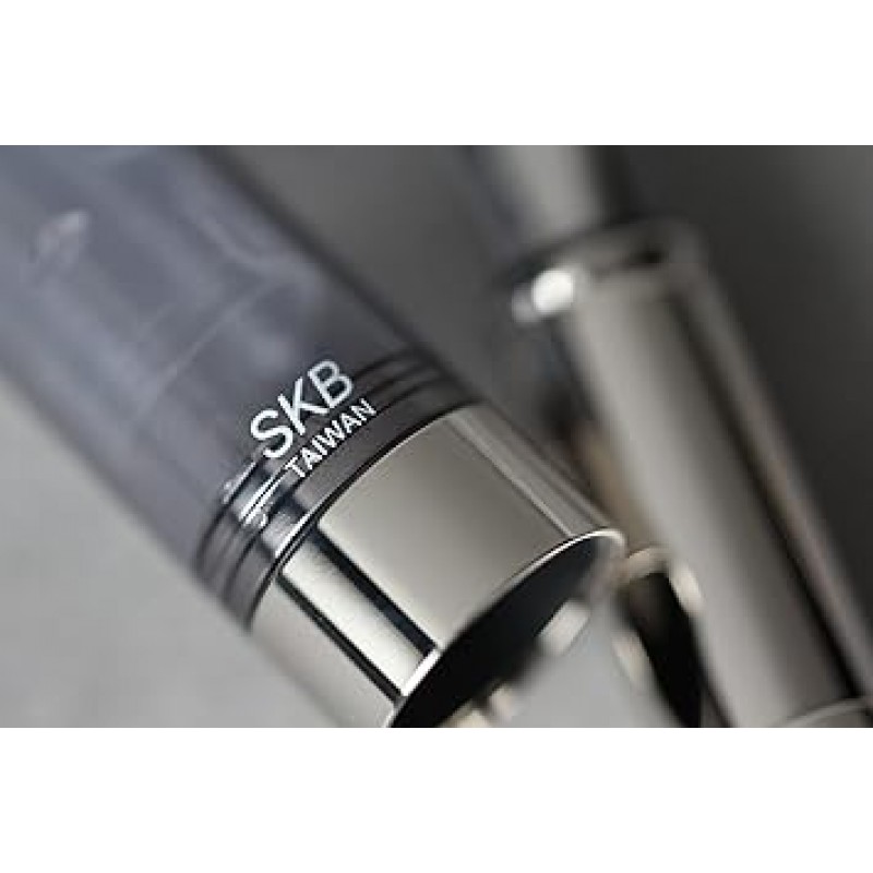 SKB RS705 SLV 만년필, 파인 포인트, EF, 스모크 실버