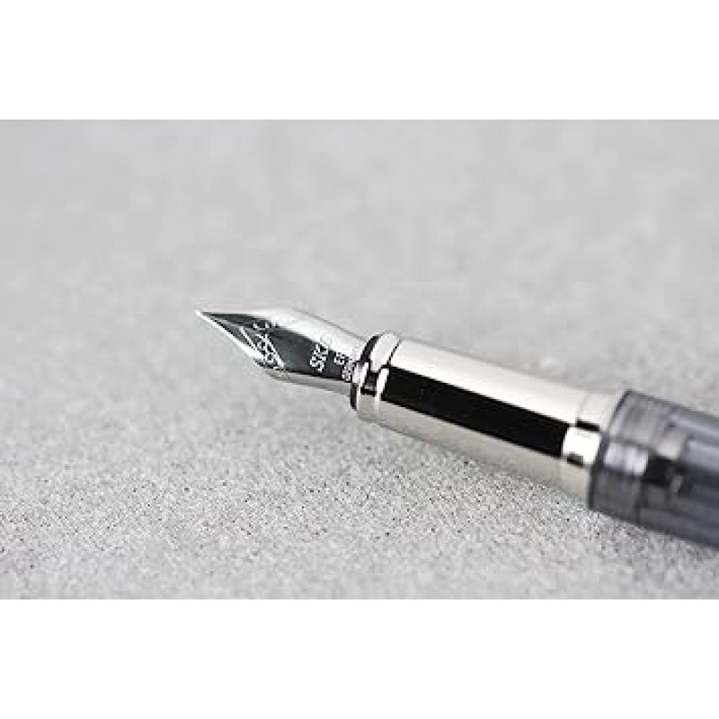 SKB RS705 SLV 만년필, 파인 포인트, EF, 스모크 실버