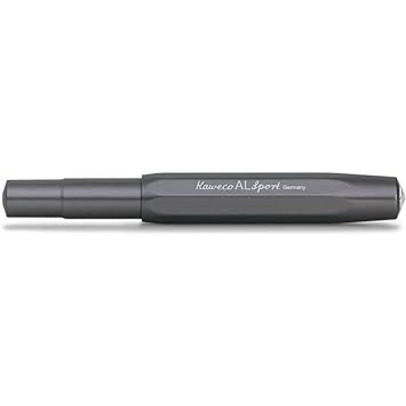 KAWECO ALFP-BR 만년필, M, 미디엄 포인트, 알 스포츠, 브라운, 카트리지 타입