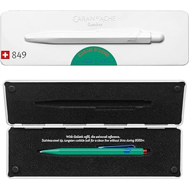 Caran dash 볼펜, 유성, 849 Crème Your Style Edition 2, NF0849-535, Veronese Green Limited Edition