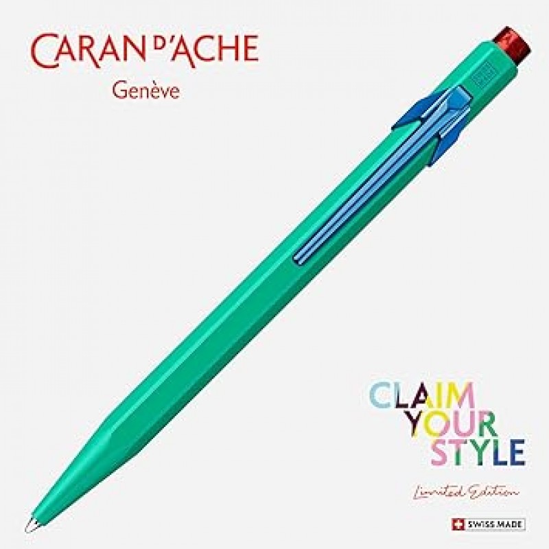 Caran dash 볼펜, 유성, 849 Crème Your Style Edition 2, NF0849-535, Veronese Green Limited Edition