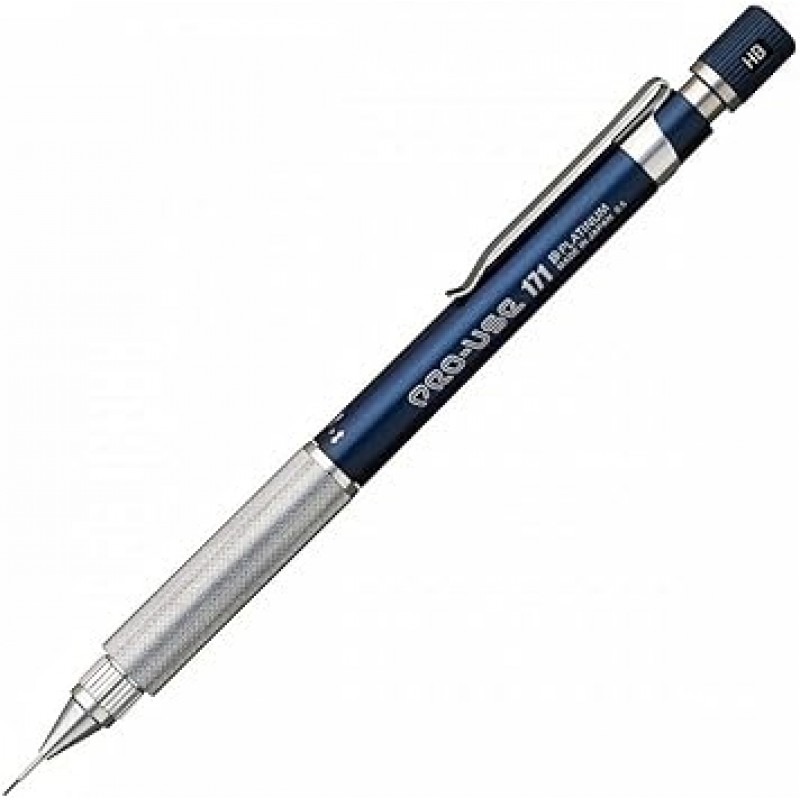 플래티넘 만년필, 샤프 펜슬, 전문가용 171, 0.5mm, 블루 [케이스 포함] MSDA-1500B#56 P