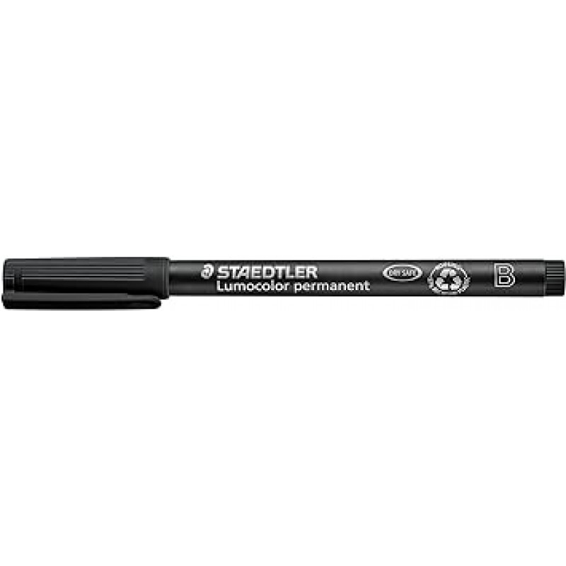 Staedtler 314 WP8 영구 마커, Lumo Color, Bold Write, 8가지 색상