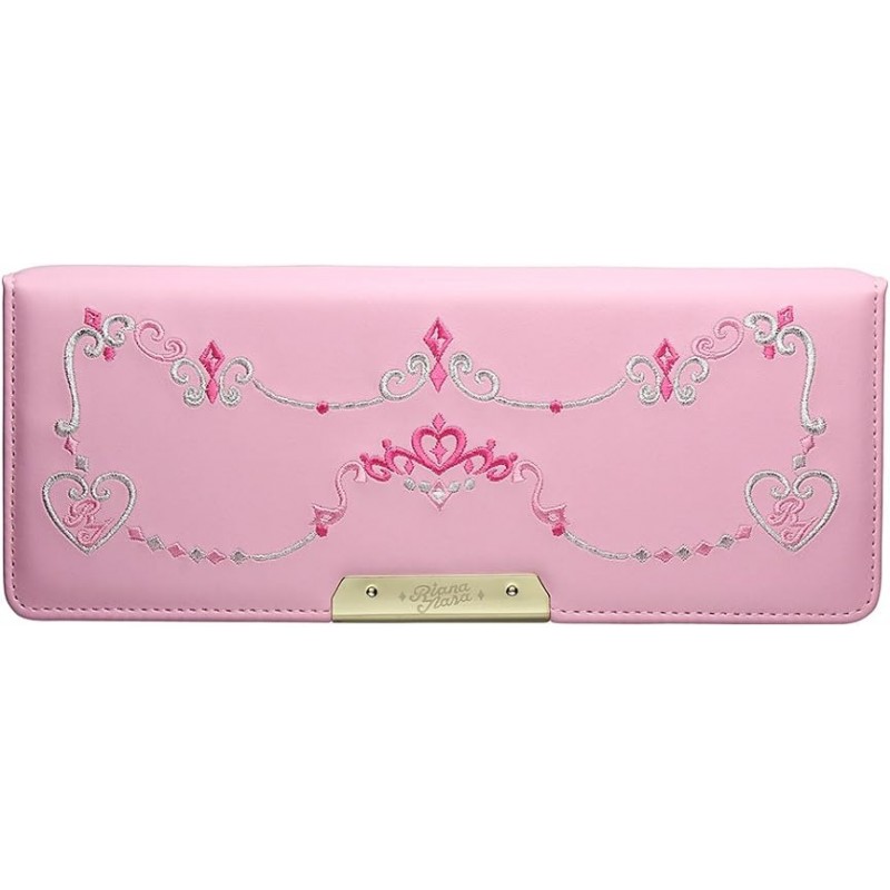 Sonic SK-5067-P Riana Tiara 필통, 양면, 플랫, 로얄 핑크