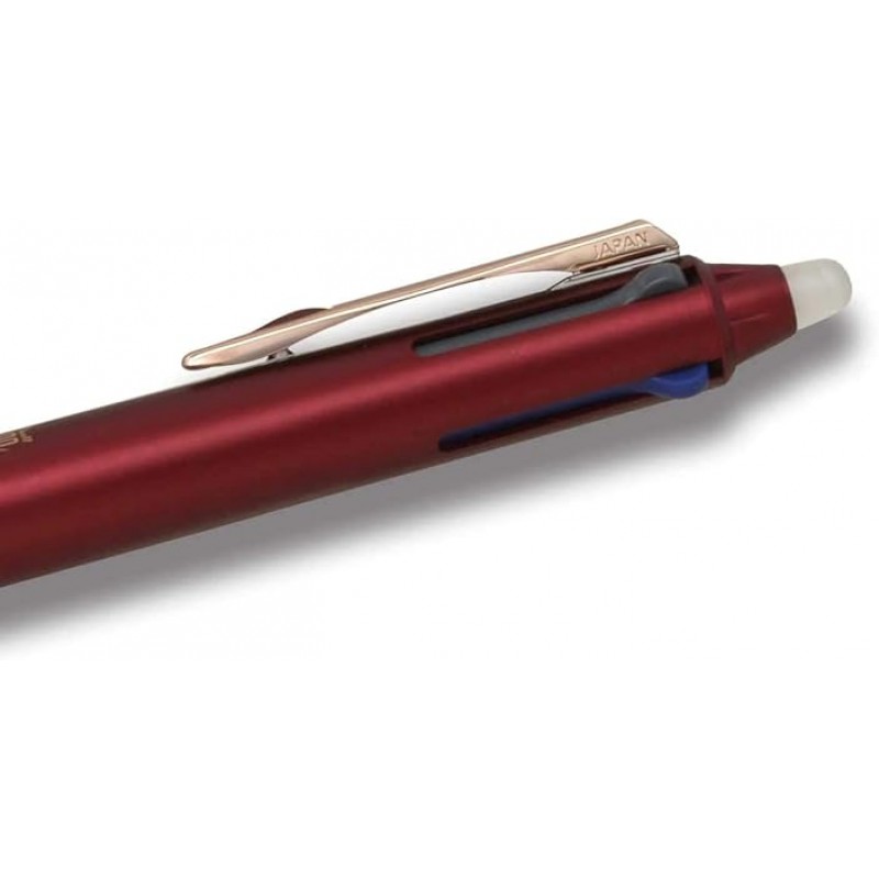 파일럿 복합 필기구 볼펜 검정 0 5mm 빨강 파랑 녹색 Frixion Ball 4 05 Wood lkfb 3 sef Bold bo