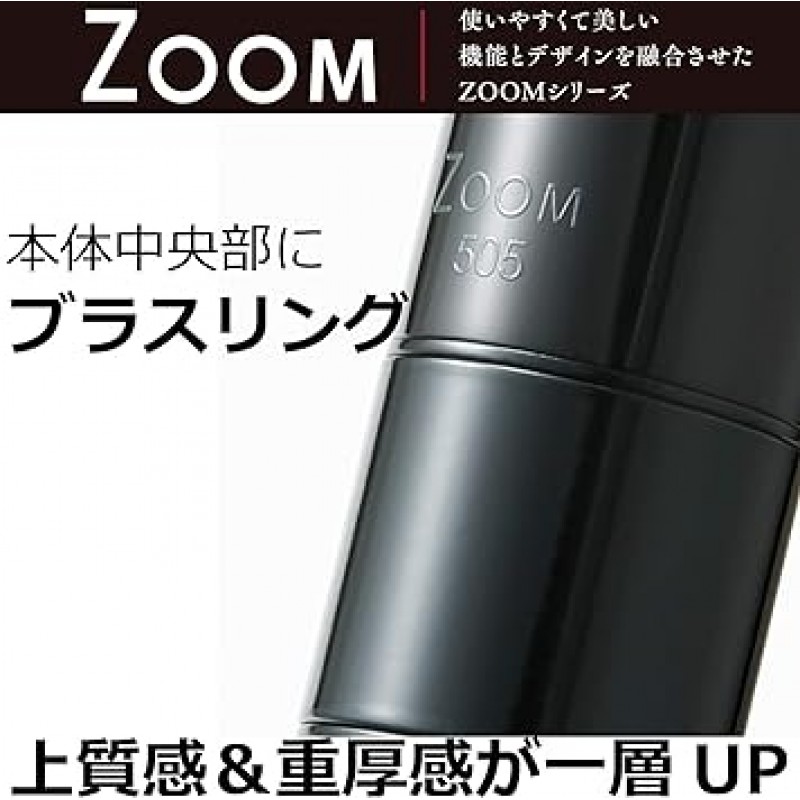 Tombow Pencil ZOOM505 META BW-LZB12 수성 볼펜, 유광 블랙