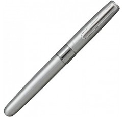 Tombow Pencil ZOOM505 META BW-LZB04 수성 볼펜, 헤어라인 실버