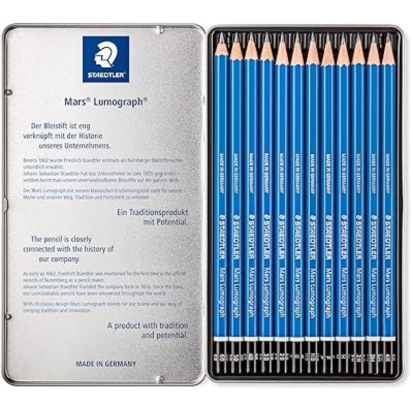 STAEDTLER Lumograph 파인 드로잉 연필