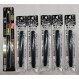 파일럿 SVS-70FDM/SVSRF-25FD-B, 프로페셔널 브리슬, 미디엄 포인트 펜 1개 + 잉크 카트리지 5개, 6종 2종