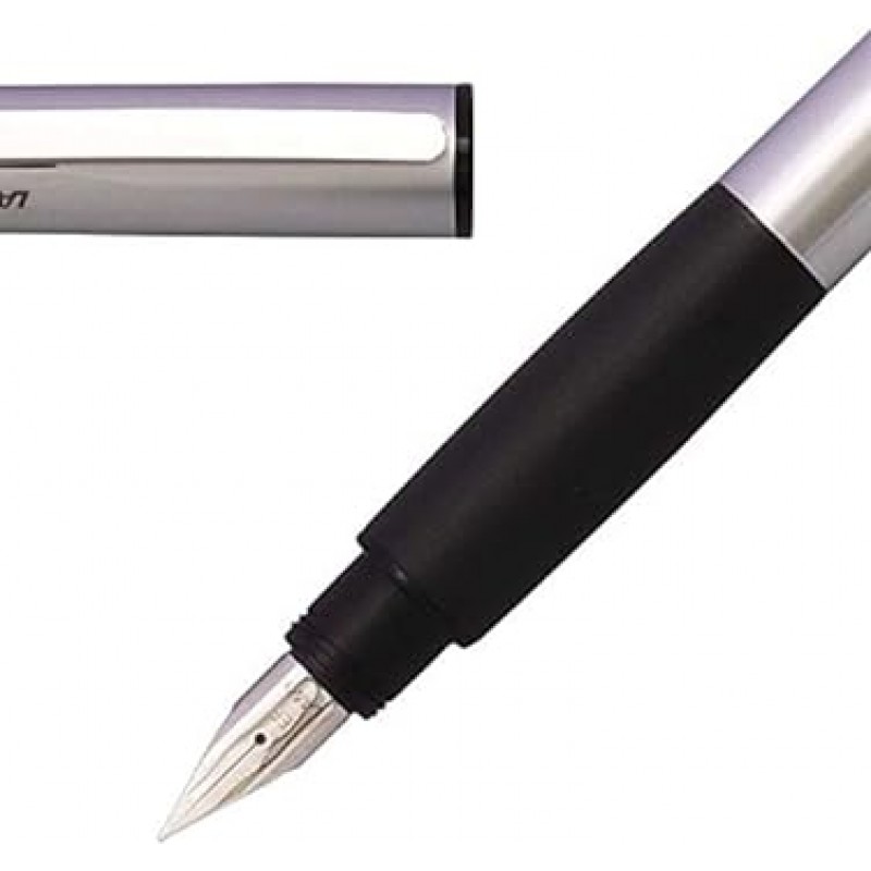 LAMY L96KK-EF 만년필, Tip EF(Extra Fine Point), Accent AL, 고무 그립, 겸용, 정품 수입