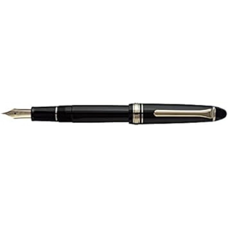 Sailor 11-0570-920 Pro Fit 캐주얼 만년필, 골드 트림, 블랙 뮤직