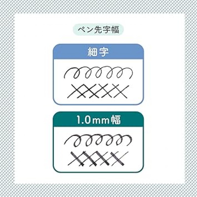 세일러 만년필, Hocoro 더블 팁 딥 펜, 사일로, 파인 포인트, 폭 0.04인치(1.0mm), 12-0220-010