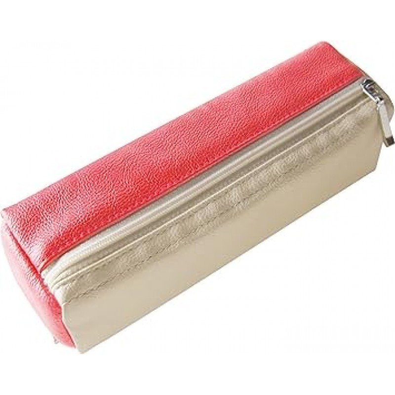 se-ra-Pen Case desukuderi 002 37 – 1502 – 231 핑크/화이트 인조 가죽