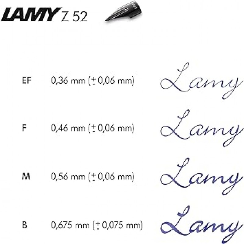 Lamy Lx 090 Marron 만년필 펜촉 M