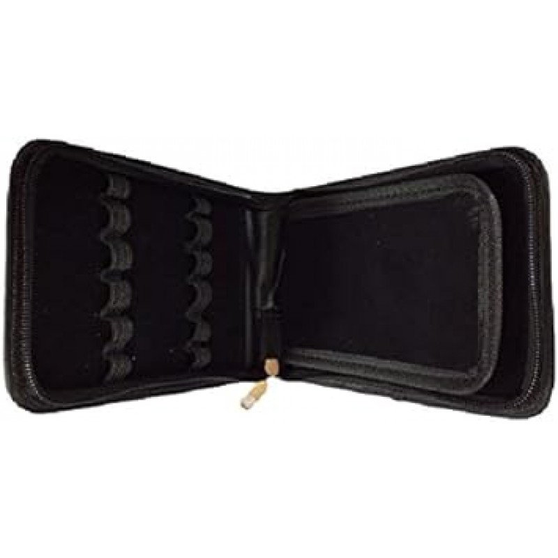 Stork Corp Fountain Pen Case, Pen Sheath, 12 Pieces, Compact, Storage, 가죽, 파우치, 볼펜, 블랙