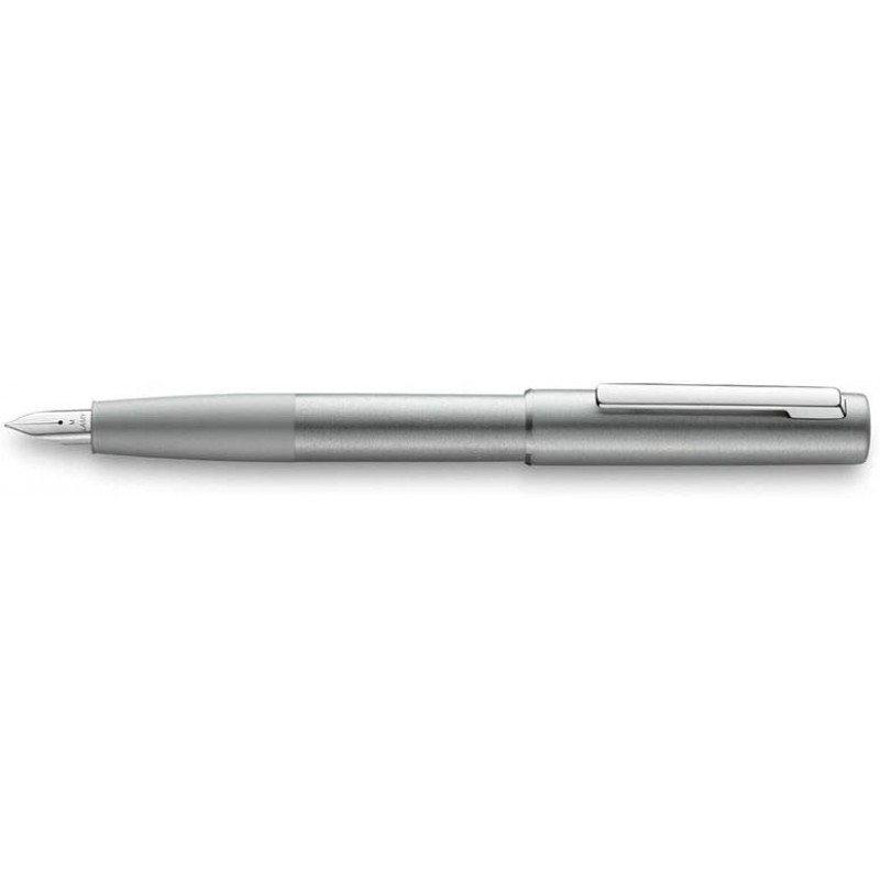 LAMY L77OS-F 만년필, F, 파인 포인트, 이온, 올리브 실버, 겸용 타입, 정품 수입